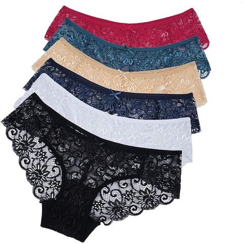 Buy Wholesale China Women's Underwear Lace Panties Full Coverage Briefs & Women's  Underwear Lace Panties Full Coverage Brief at USD 0.3
