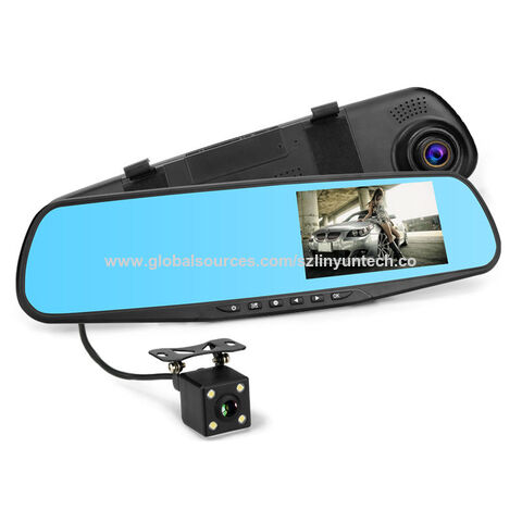 Espejo Retrovisor Con Camara Delantera y Trasera 3 EN 1 Coche Dash Cam  Video DVR