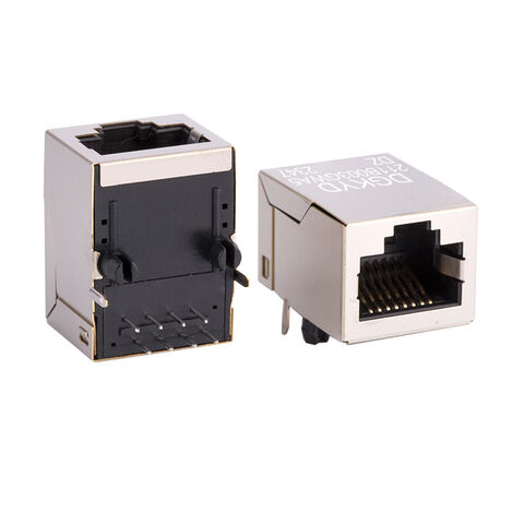 Buy Wholesale China Rj45 Connector Single Cell Rj45 With Filter Socket ...