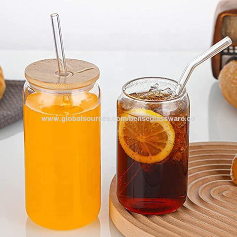 Buy Wholesale China Hot Sale Coffee Tea Water Clear Transparent Glass Mug  Glass Cup With Rattan Cup Holder & Rattan Cup Holder at USD 0.99