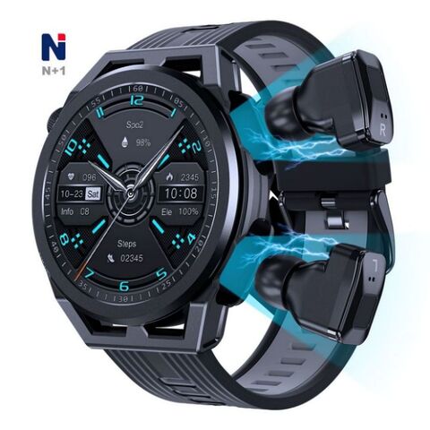 Buy Wholesale China 2024 Newest Activity Monitoring Njh31 Nfc Bt5.0  Smartwatch Reloj Inteligente Music Smart Watch With Earbuds For Noise Boat  & New Trend Smart Watch at USD 26.99