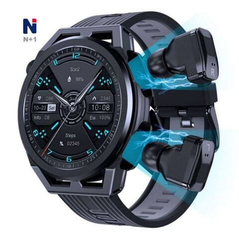 Buy Wholesale China High Quality Jerry Ac7012a6s Njh31 Nfc Bt5.0 Smartwatch  Reloj Inteligente Music Smart Watch With Earbuds On Lazada & Oem Smart Watch  at USD 26.99