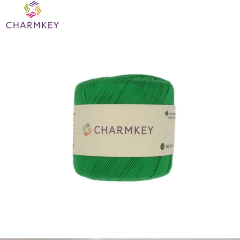 Charmkey Hilo de Algodón 100% Estándar Torcido de Alta Calidad para Tejer a Mano for sale at factory direct price