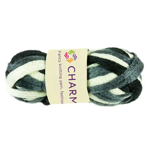 Charmkey 100% Acrylic DOT Yarn Fancy Knitting Yarn for Crochet