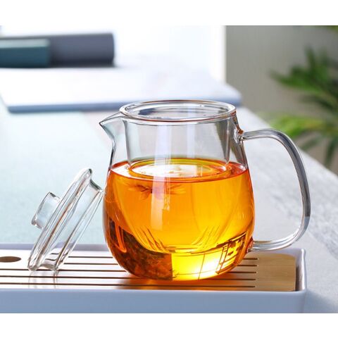 Round Glass Tea Set