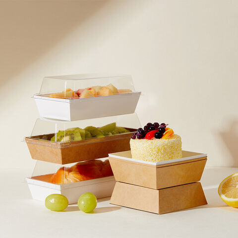 Cajas para pastelería de alta calidad al por mayor, cajas de embalaje transparentes para postres y tartas for sale at factory direct price