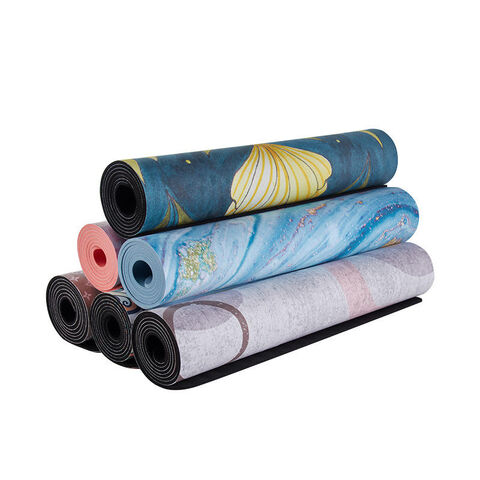Buy Wholesale China High Density Eco Friendly Personalized Travel Yoga Mat  Folding Tpe Suede Fitness Mat & Yoga Mat at USD 7