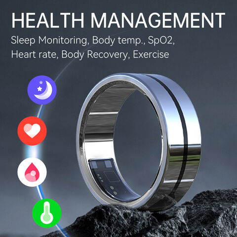 Customizable Eiot Health Smart Ring Heart Rate Spo2 24/7