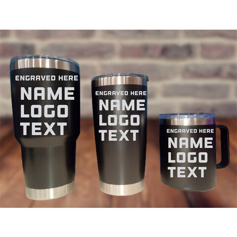 Bulk Custom Engraved Stainless Steel Tumblers With Logo by