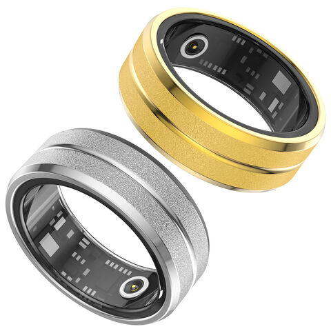 Amazon.in: Buy aaboRing, Health & Fitness Tracker Smart Ring, Advance Sleep  Monitoring, Stress & Activity Tracking, Titanium, IP68 Waterproof (US Size  No 9, Wireless, StellarSilver) Online at Low Prices in India |