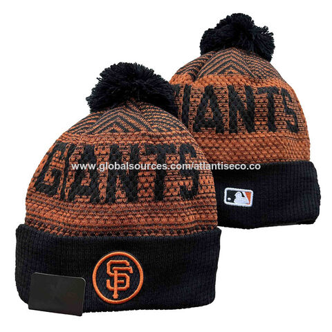 Buy Wholesale China Mlb Winter Knit Pom Beanie Hat Mlb San Francisco Giants  Customized High Quality Jacquard Knit Hat With Cuff Bsci Factory & Hat at  USD 0.672 | Global Sources