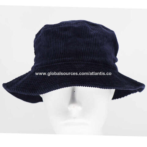 Factory Direct High Quality China Wholesale Hot Sale Minimalism Bucket Hat  In Winter With Long Brim Outdoor Hat Corduroy Material Unisex Adult Fishing  Hat $1.4 from Shanghai Atlantis Industry Co., Ltd