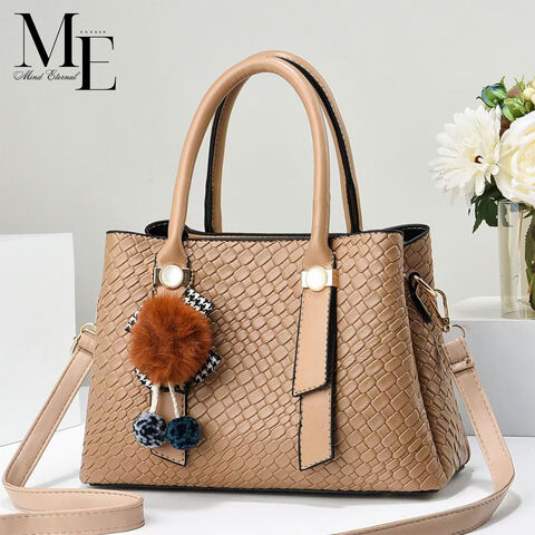 Buy Wholesale China 202311m20 Pebbled Texture Weave Tote Bag Shoulder Bag  Large Capacity Handbag For Girls & Handbag For Girls at USD 5.5