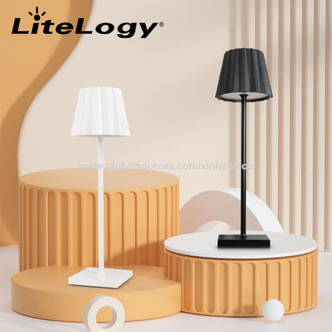 Lampe Led Moderne Avec Batterie Rechargeable Par Usb, Luminaire Décoratif  D'intérieur, Idéal Pour Une Chambre À Coucher, Un Salon, Un Hôtel, Un  Restaurant Ou Une Table De Chevet - Led Lampes De