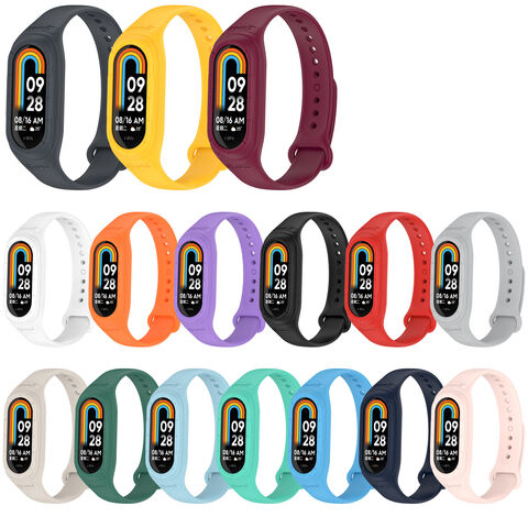 For Xiaomi Smart Band 8 Active Strap Printed Silicone Replacement Band  Bracelet For Mi Band 8 Active Smart Wristband Correa Belt - AliExpress
