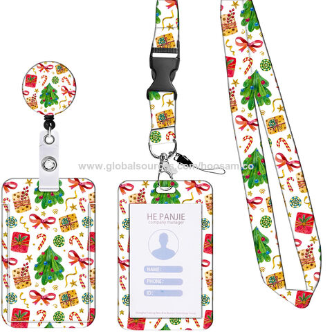 Factory Direct High Quality China Wholesale Card Holder Badge Reel Lanyard  Wholesale Christmas Design Polyester Lanyard With Id Card Holder $1.65 from  Quanzhou Hoosam Manufacturing Limited