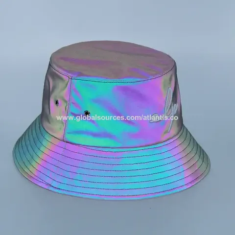 Hot Sale Night Outdoor Reflective Bucket Hat With Embroidery Logos Safe To  Go Out Reflective Polyester Material Fishing Hat $1.4 - Wholesale China Bucket  Hat at Factory Prices from Shanghai Atlantis Industry