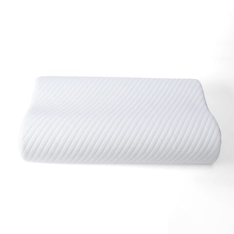 Dropship Bamboo Memory Foam Sleep Pillow Contoured Cervical Orthopedic  Pillow Neck Support Breath Pillow to Sell Online at a Lower Price