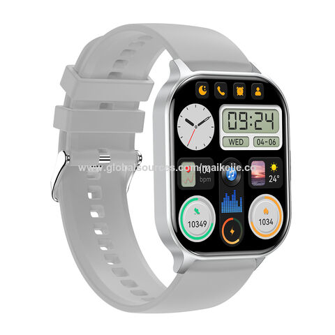 Temperature monitoring smart online watch