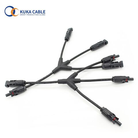 Buy Wholesale China Solar Cable Mc4 Y Connector Pair 6mm2 Solar Cable Y  Distributor 1 Pair Solar Panel Y Connector 1y3 & Solar Cable Mc4 Y  Connector Pair 6mm2 Solar Cable at
