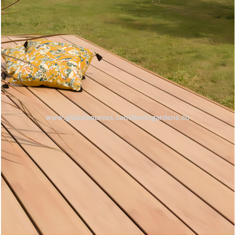 Dalles de Terrasse en Acacia Imperméables, Revêtements de Sol pour Intérieur et Extérieur - Motif de Lattes pour Terrasses for sale at factory direct price