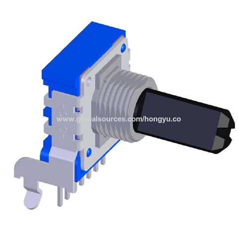 16mm Dual Gang Potentiometer - Short PCB Leg