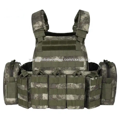 Molle Camouflage Chaleco Tactico Plate Carrier Vest Tactical Vest