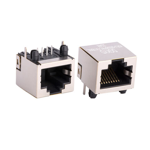 Buy Wholesale China Krj-56s8p8c1x1bnl Single Port Rj45 Connector ...