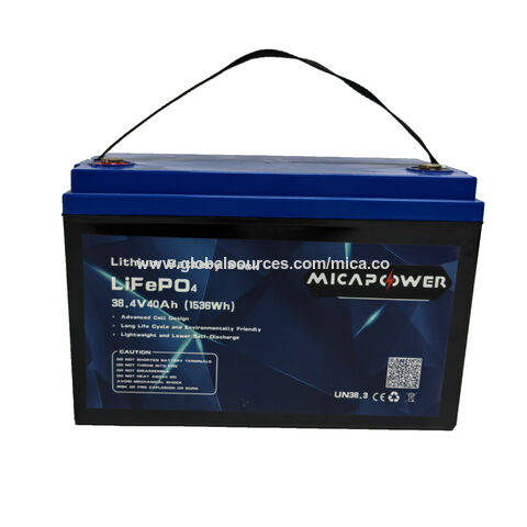 Buy Wholesale China 10 Years Mobility Scooter Golf Cart Batteries 36v 40ah  Deep Cycle Lifepo4 Battery Golf Kart Lithium Battery Pack & Golf Battery 36v  at USD 188