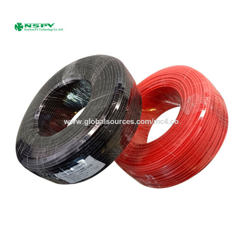 6mm solar cable TUV EN 50618 1500V DC pv cable