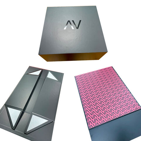 Luxury Embossing Folding Shoe Box with Magnetic Closure