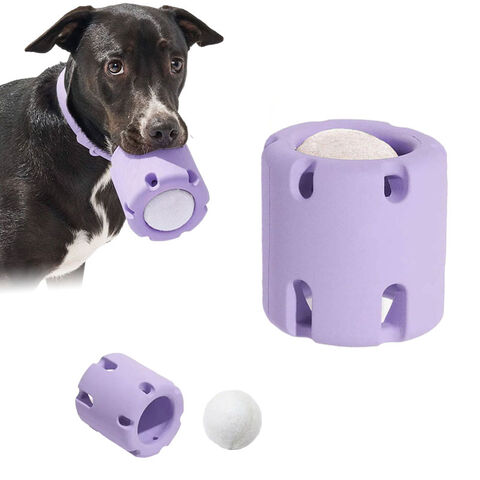 Tennis Tumble Dog Toy Bite-resistant Dog Puzzle Toys Natural Rubber Dog  Chew Ball For Dog