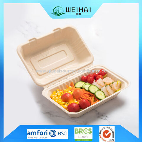 Biodegradable Packaging Food Box Lunch Box Disposable Food Containers ...