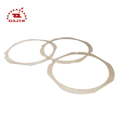8-Inch Wafer Retaining Dicing Ring With Loop - Stainless Steel Disco Frame Holder