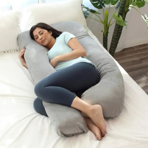 Almohada de Cuerpo Completo Contorneada para Alivio de Hombro, Cuña Corporal para Embarazo y Maternidad