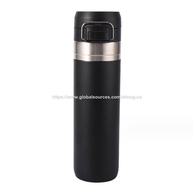 Bouteille d'eau de sport en acier inoxydable à double paroi, 800 ml, avec logo personnalisé pour l'extérieur, idéale pour le camping for sale at factory direct price