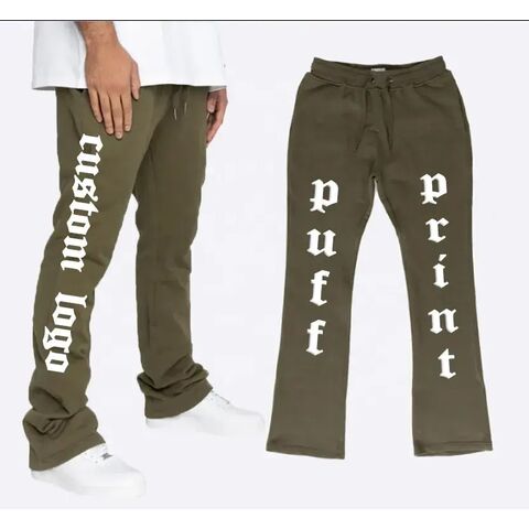 Wash Black Sweatpants Flare Pants Eur Size Men Women Hip Hop Painted  patchwork Unisex Joggers Drawstring Street Wear Trousers