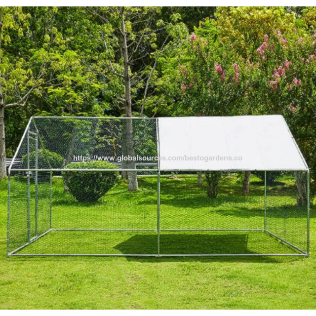 Cage à Poules Galvanisée Besto en Forme de Flèche pour Ferme et Jardin Extérieur for sale at factory direct price
