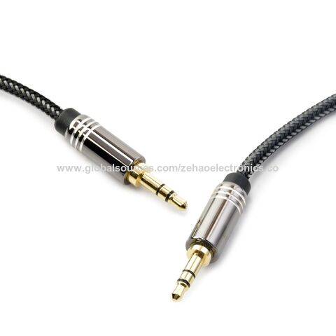 Gold Plated 3.5mm Jack Stereo Audio Cable Aux Cable For Car iPhone  Headphone