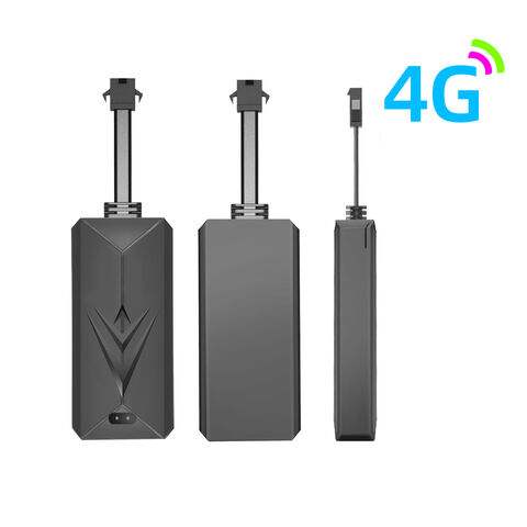 Dispositivo Profesional de Rastreo y Localización de Vehículos con Alarma de Exceso de Velocidad, Rastreador GPS 4G Mini con Geo-cerca para Coche, Motocicleta y Bicicleta