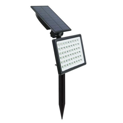 Solarbetriebene LED-Gartenleuchte für den Außenbereich, wasserdicht, 54 LEDs, Flutlicht für Garten und Rasen, kann an der Wand montiert werden, helle Steckleuchten for sale at factory direct price