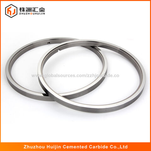 Tungsten Carbide Seal Rings With Different Size And Carbide Grades