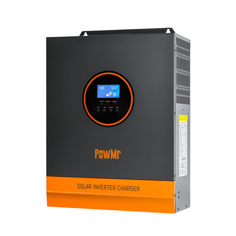 Onduleur Solaire Hybride PowMr 5kW 48V Hors Réseau MPPT, Large Tension 500V - Meilleure Vente!