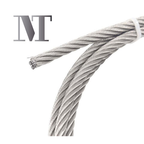 Factory Production Stainless Steel Wire Rope Cable 1mm 2mm 3mm 4mm 5mm 6mm  - Expore China Wholesale Steel Wire Rope and Stainless Steel Wire Rope,  Steel Cable, Steel Wire Cable