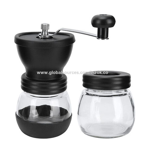 Coffee grinders manual coffee grinder hand coffee mill with ceramic burrs 6  adjustable coffee grinders