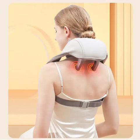 Compre Manual Mini Inteligente Lelectric Hombro Espalda Y Masajeadores De Cuello Dispositivo Tracci n Masajeador Viaje Almohadas Con Calor y Mini Cuello Hombro Masajeador de China por 19.89 USD