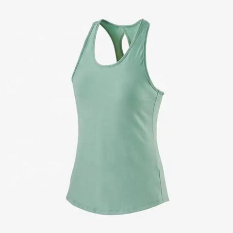 Women's Green High Neck Training or Gym T-shirt