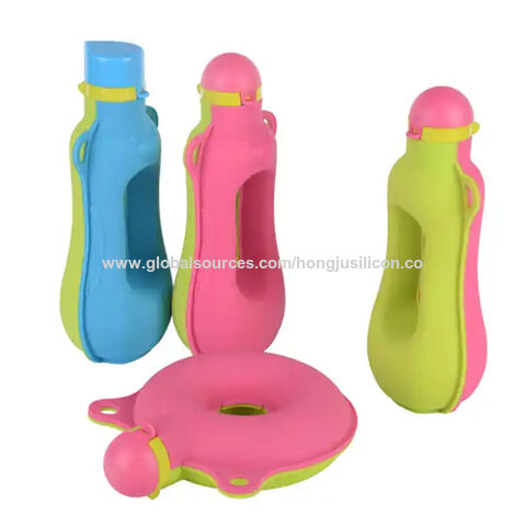 Bunte, tragbare, umweltfreundliche Silikon-Wasserflasche für Babys und Outdoor-Aktivitäten - Großhandel for sale at factory direct price