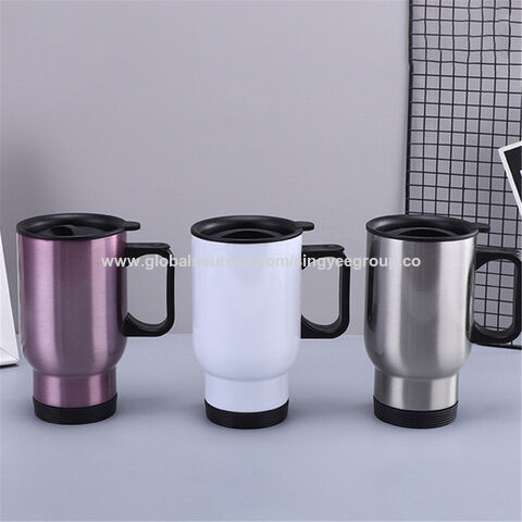 New 304 Stainless Steel Coffee Mugs Portable Cups Heat Insulation Anti-fall Thermos  Mug Home with