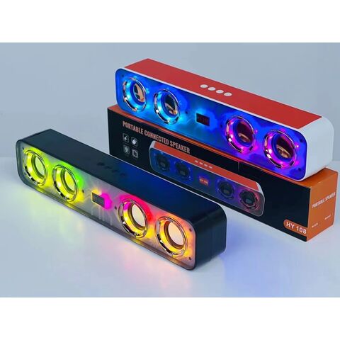 Barra de Sonido OEM al por Mayor con LED